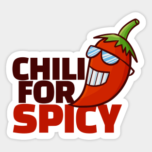 Chili for Spicy Sticker